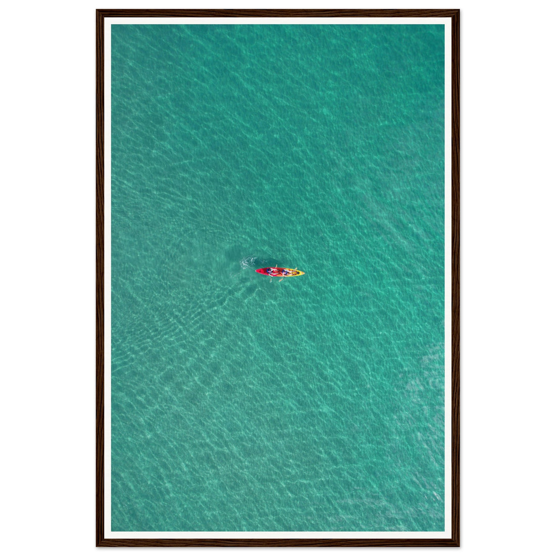 Kayak Duo - Fine Art Photographic Print (Framed)