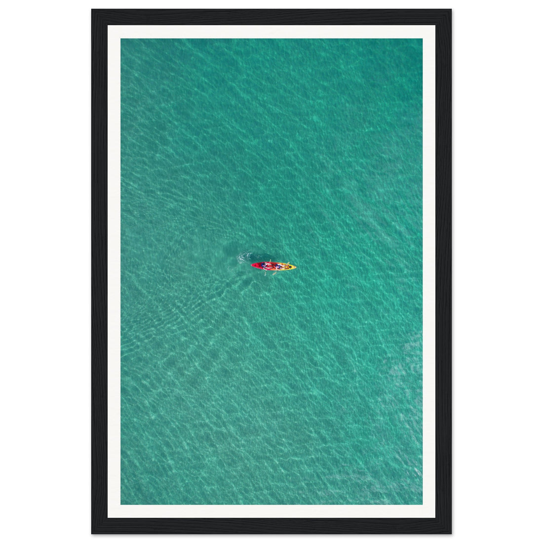 Kayak Duo - Fine Art Photographic Print (Framed)