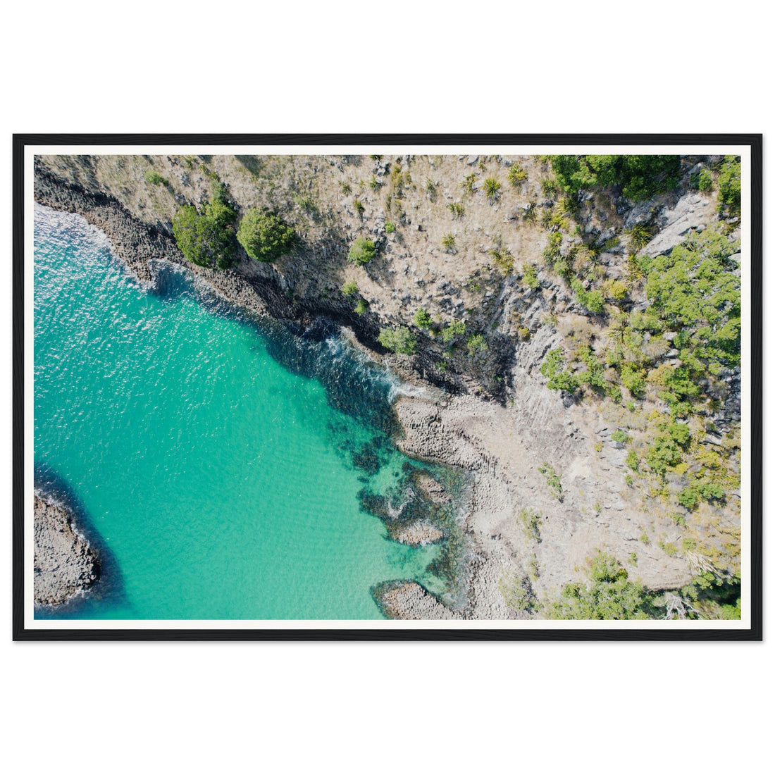 Mountain by the Ocean - Fine Art Photographic Print (Framed)