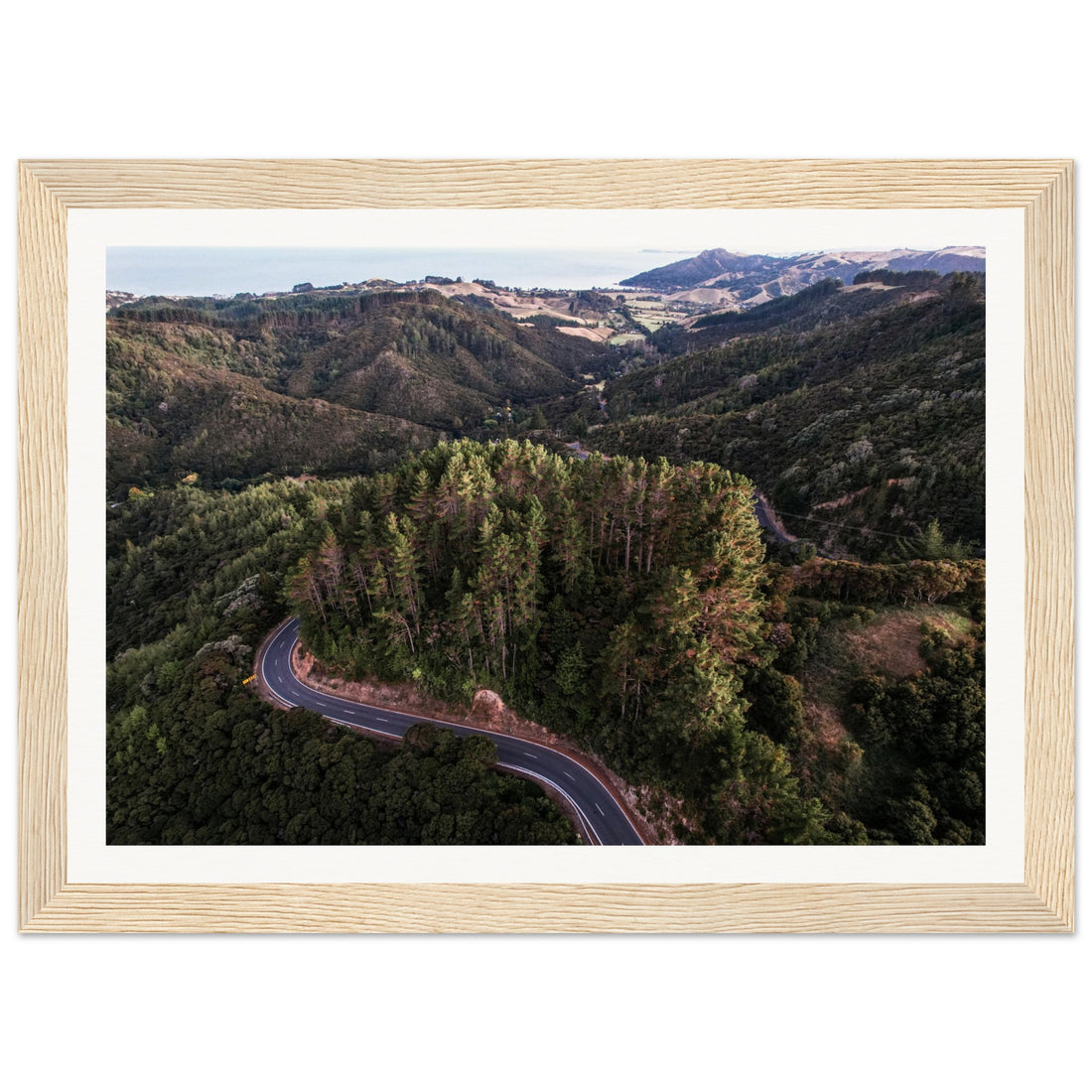 Mountain Road - Fine Art Photographic Print (Framed)