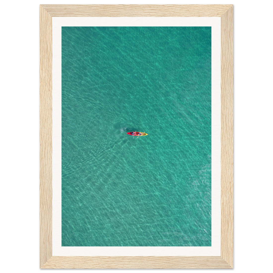 Kayak Duo - Fine Art Photographic Print (Framed)