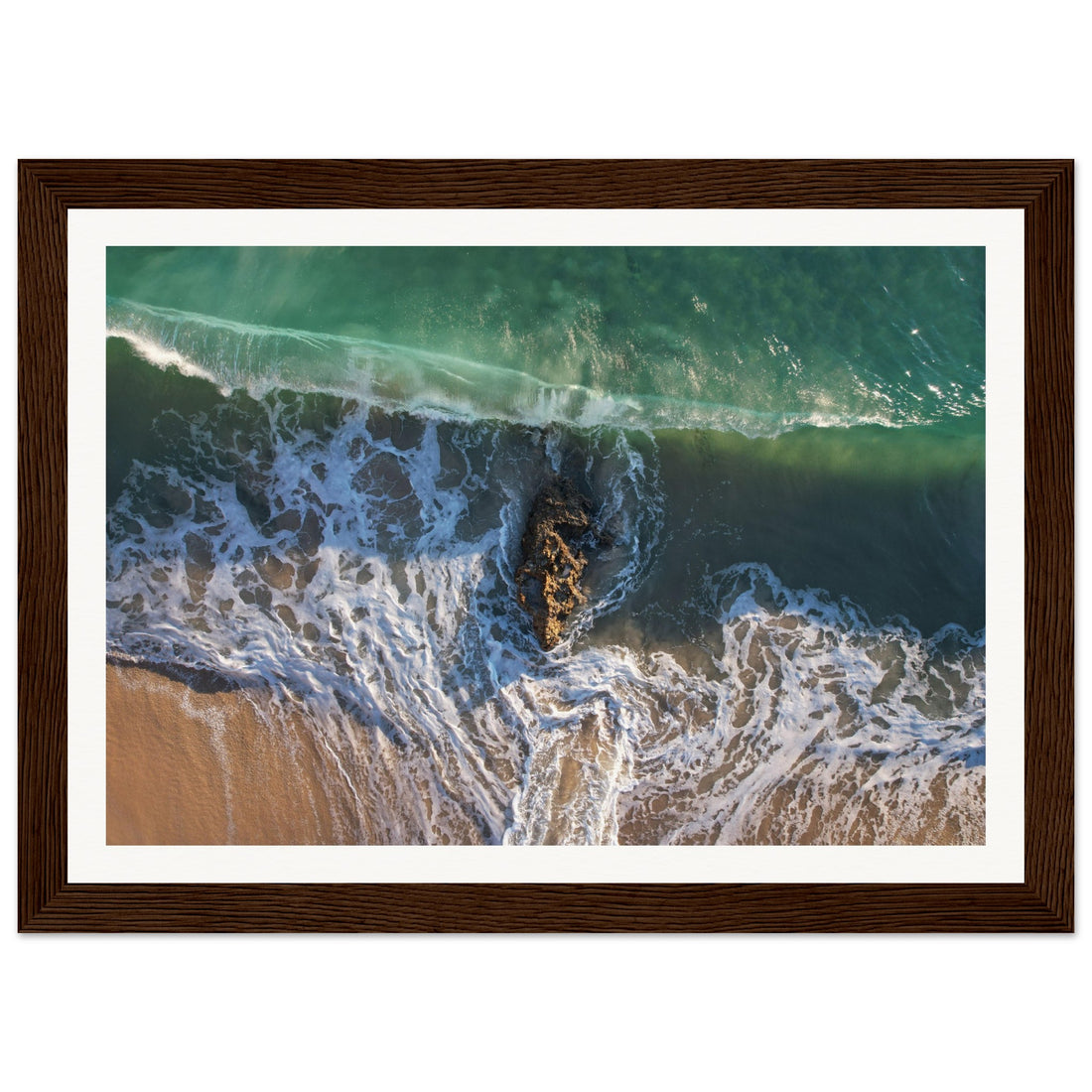 Wave Rock - Fine Art Photographic Print (Framed)