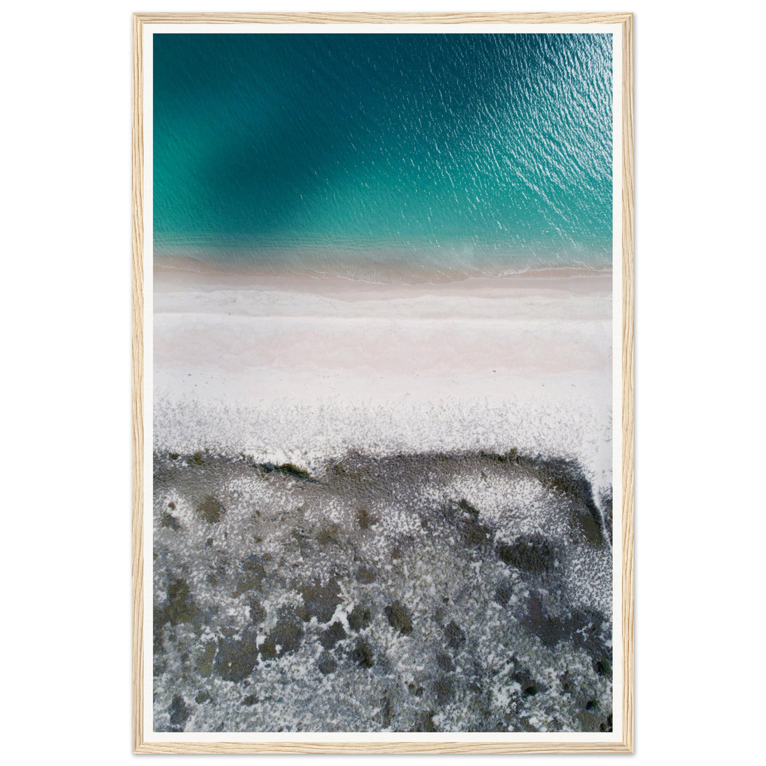 Emerald Ocean - Fine Art Photographic Print (Framed)