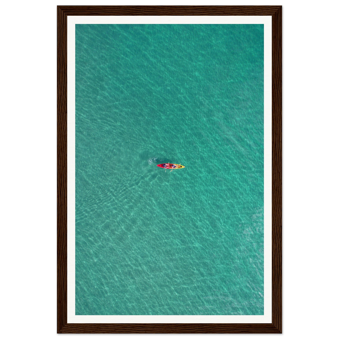 Kayak Duo - Fine Art Photographic Print (Framed)