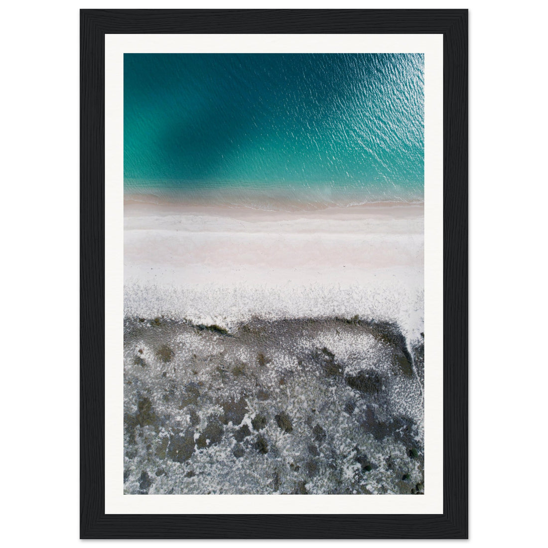 Emerald Ocean - Fine Art Photographic Print (Framed)