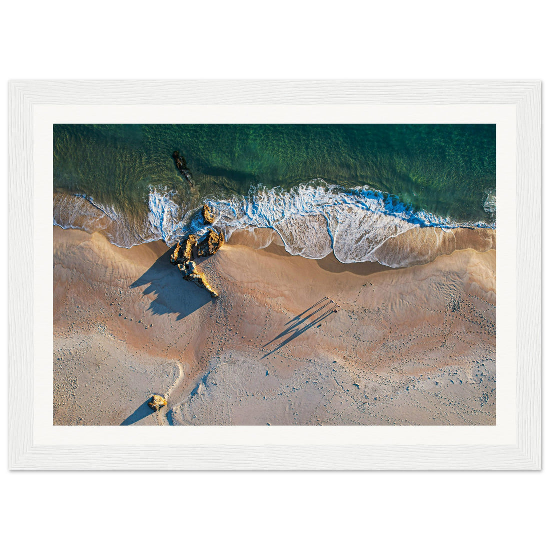 Beach Trio - Fine Art Photographic Print (Framed)