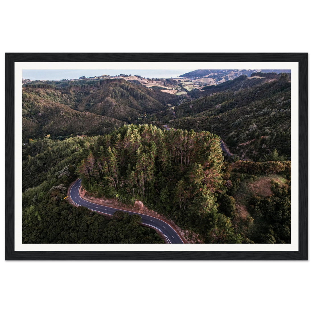 Mountain Road - Fine Art Photographic Print (Framed)