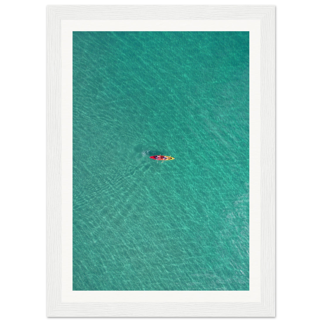 Kayak Duo - Fine Art Photographic Print (Framed)