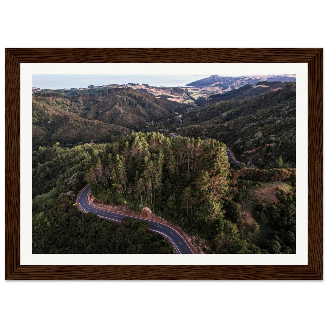 Mountain Road - Fine Art Photographic Print (Framed)