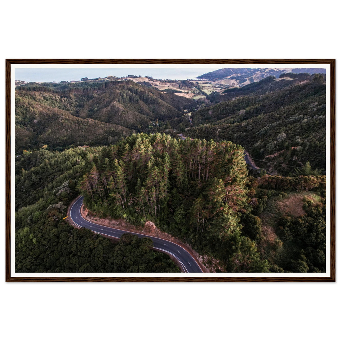 Mountain Road - Fine Art Photographic Print (Framed)