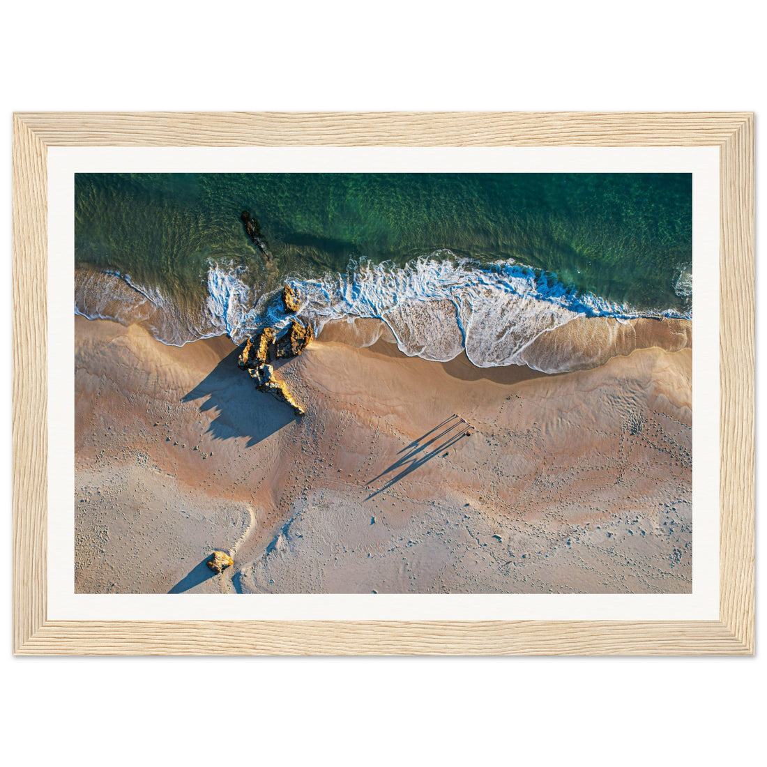 Beach Trio - Fine Art Photographic Print (Framed)