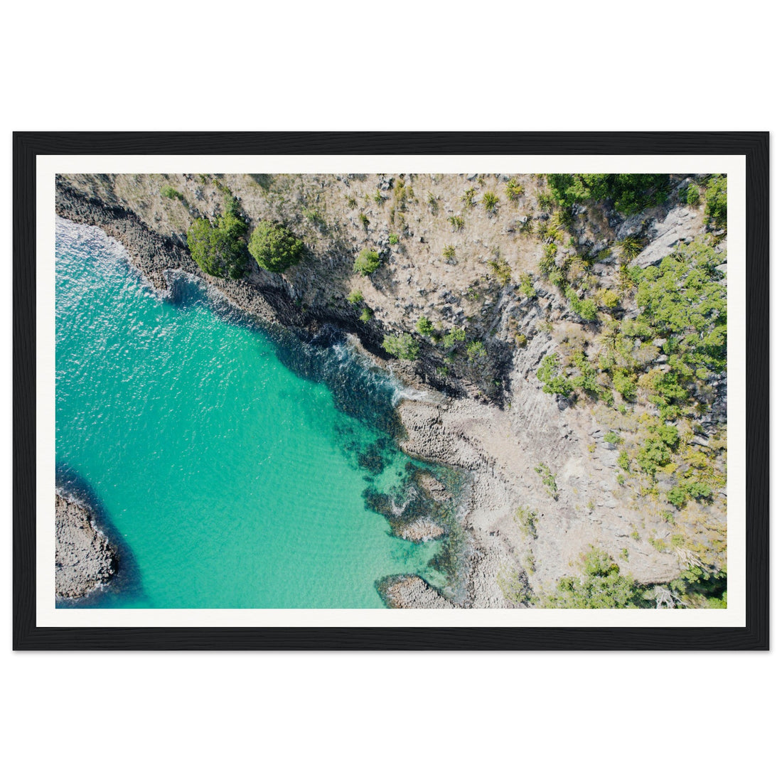 Mountain by the Ocean - Fine Art Photographic Print (Framed)