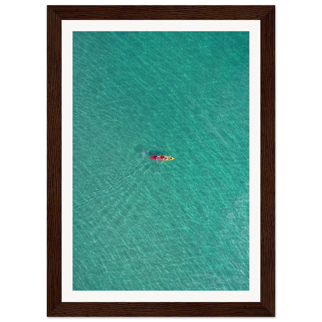 Kayak Duo - Fine Art Photographic Print (Framed)