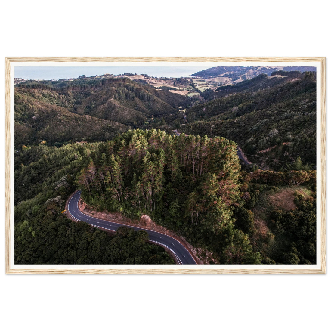 Mountain Road - Fine Art Photographic Print (Framed)