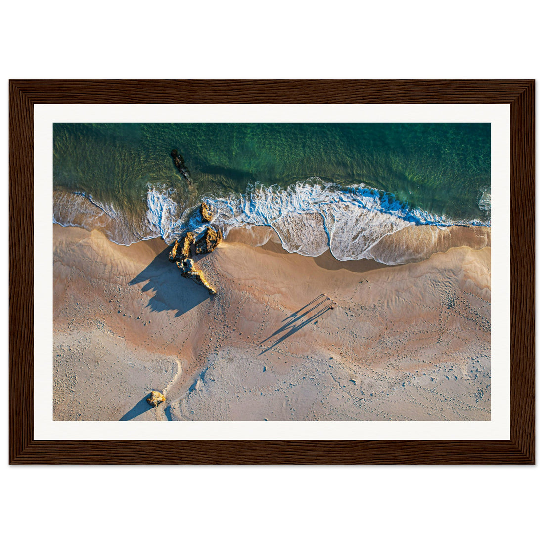 Beach Trio - Fine Art Photographic Print (Framed)