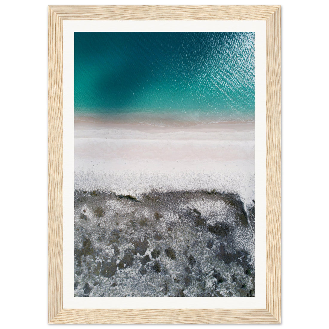 Emerald Ocean - Fine Art Photographic Print (Framed)