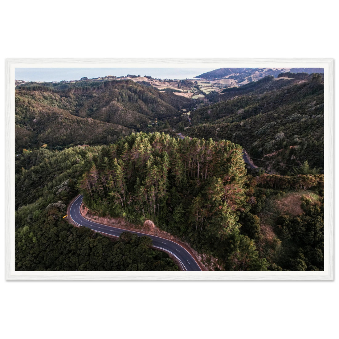 Mountain Road - Fine Art Photographic Print (Framed)