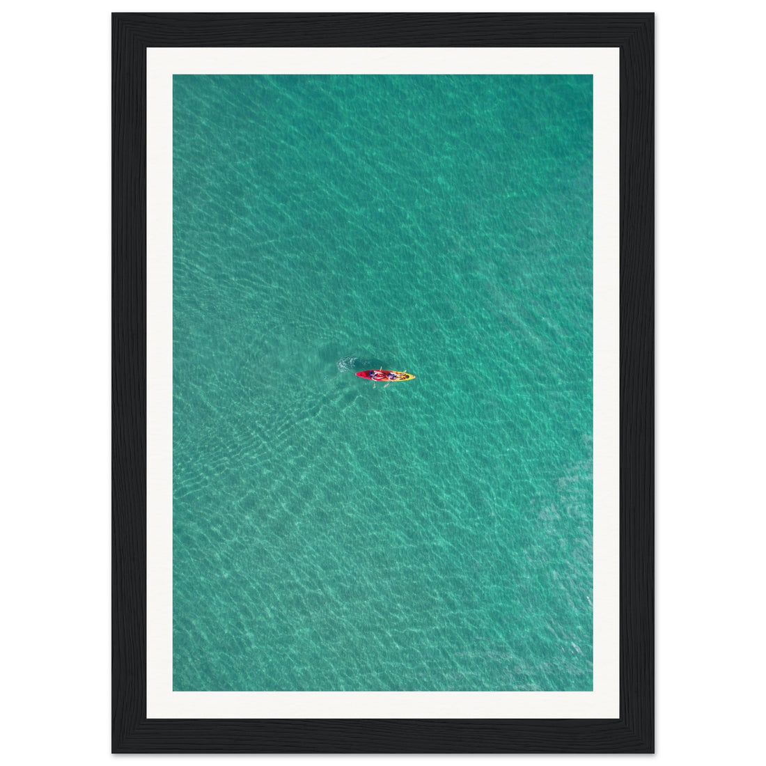 Kayak Duo - Fine Art Photographic Print (Framed)