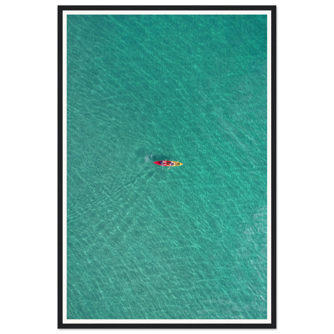 Kayak Duo - Fine Art Photographic Print (Framed)