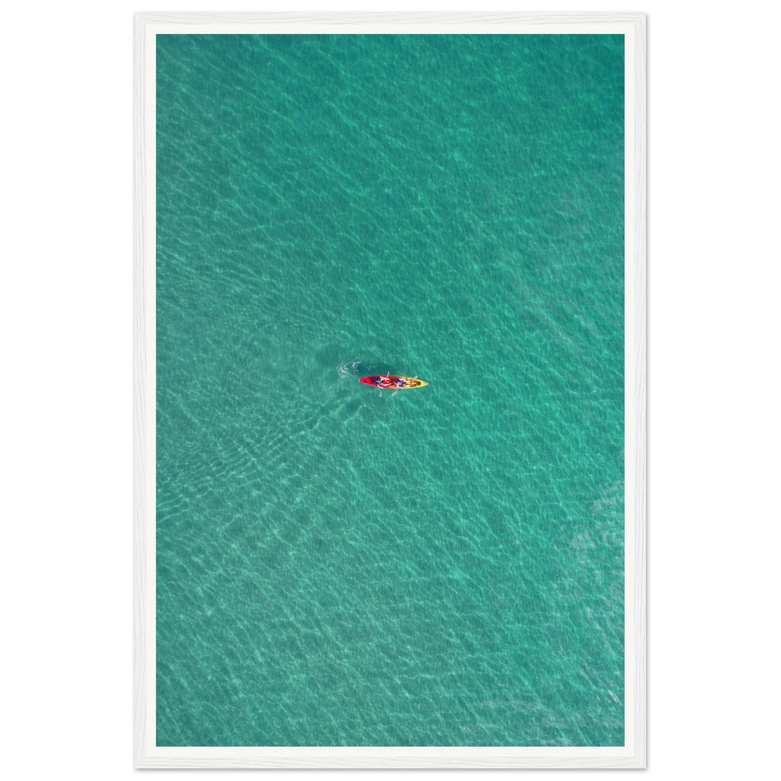 Kayak Duo - Fine Art Photographic Print (Framed)