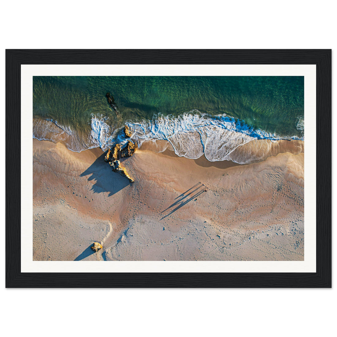 Beach Trio - Fine Art Photographic Print (Framed)