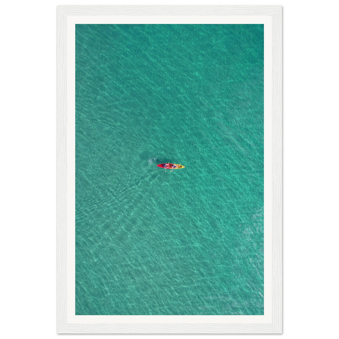 Kayak Duo - Fine Art Photographic Print (Framed)